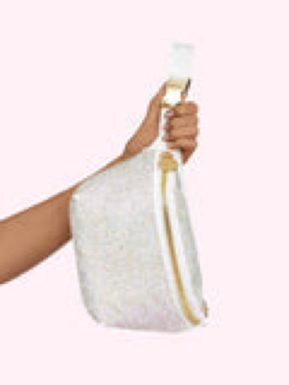 Stoney Clover Lane NWT Crystal Crossbody Shoulder Bag with Gold Trim